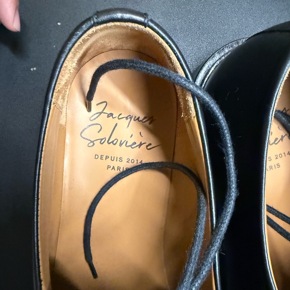 Jacques Soloviere EDOUARD BLACK size 45 - Picture 4 of 11